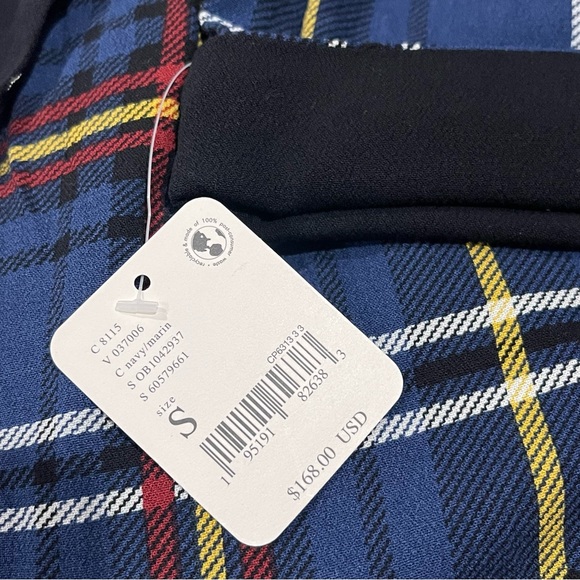 Free People Wild Nights Plaid Duster S NWT - Picture 5 of 9